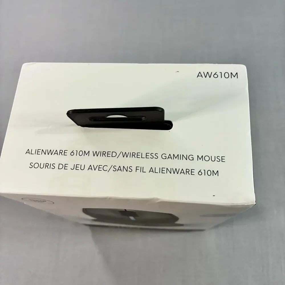 Factory Sealed Alienware AW610M Wireless Wired Gaming Mouse RGB 16000 DPI